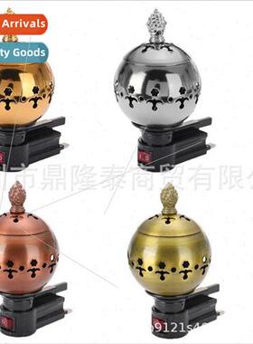 Electronic Incense Burner Mabkhara Bakhoor Arabian Metal Inc