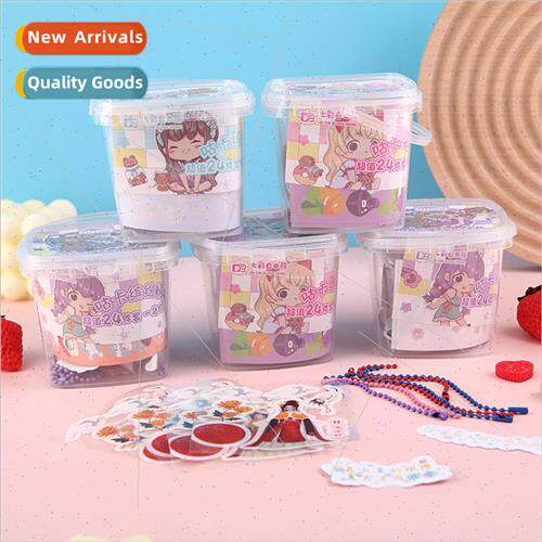 Tote Bucket Guca Bundle Cartoon Kids Sticker Handbook Suppli