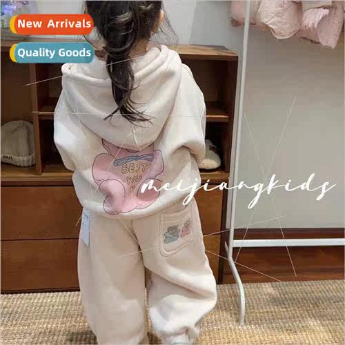 2023 winter new childrens Korean  of childrens clothing girl