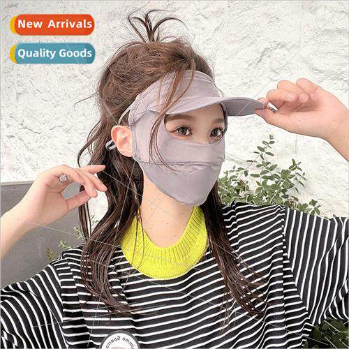 Full face sunscreen mask UV face kini ice silk face mask sum