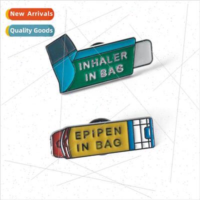 New Pharmacy Drugs Brooch Pocket Oxygen Absorber Brooch Insu