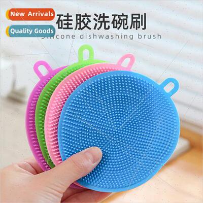 licone Dishcloth Dishcloth Wipes Non-stick Kitchen Round Dis