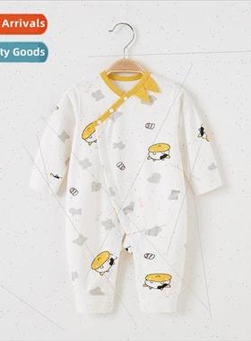 Baby one-piece clothes spring and autumn cotton air-conditio