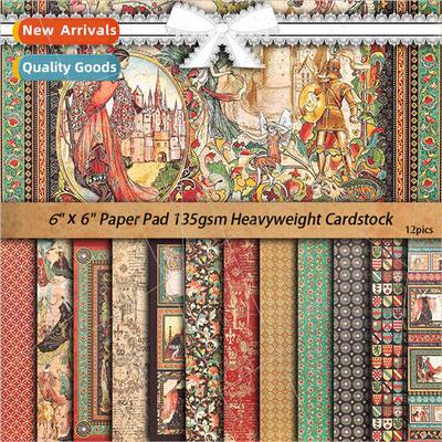 Vintage Enchanted 适用est 12 Handbook Materials Paper Palace