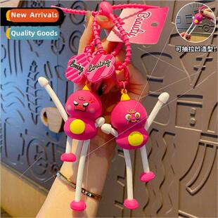 cartoon rubber Barbara dinosaur keychain changeable shape st