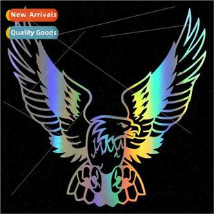 3D car stickers reflective stickers eagle animal stickers de