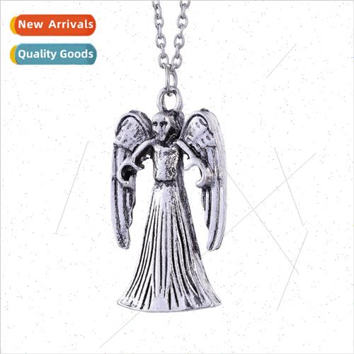 The Vanishing Weeping Angel Pendant Necklace Doctor Who Peri