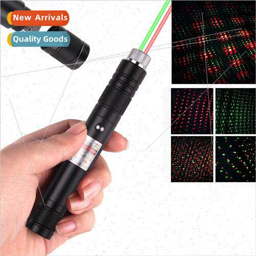 710RG red and green double light full star laser flashlight