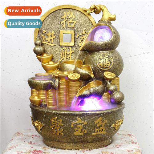 Treasure bowl feng shui wheel office opening gift rockery ru