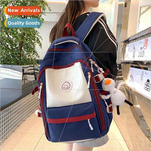Large-capacity new student shoulder bag junior high school a