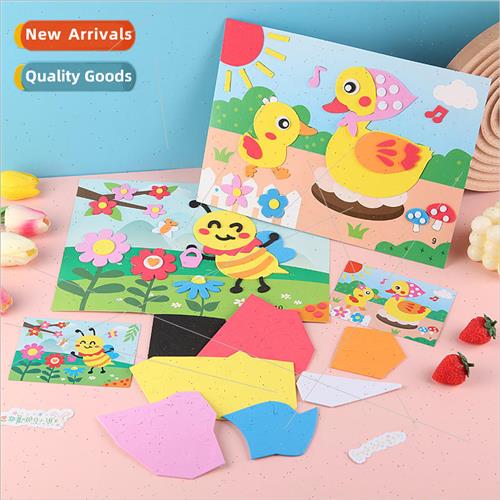 Large EVA three-dimensional stickers handmade stickers child