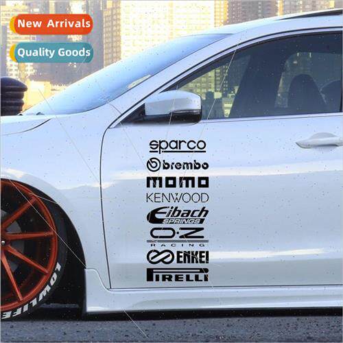 8Pcs Car de Door Sticker Set Sticker Car Kit Reflective Stic