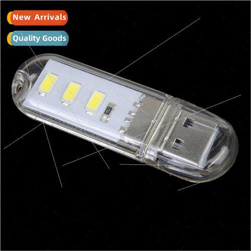 3led mini portable usb night light 适用 pc laptop cell phone