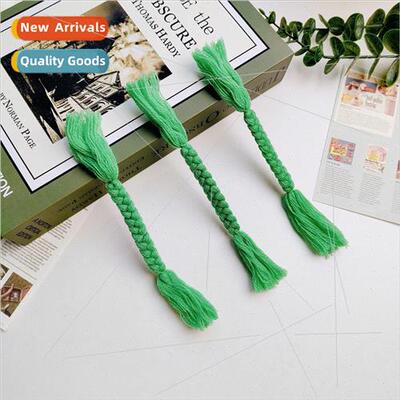 Soft wool twist braid clothing hat materials plush doll hair