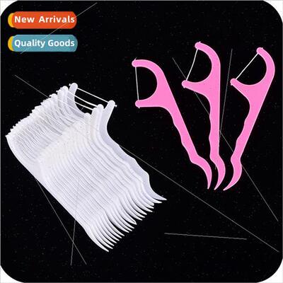 Disposable dental floss oral cleaning dental floss stick den