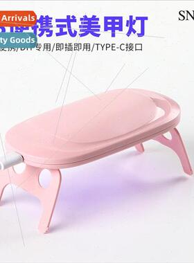F8 Mini Portable Nail Lamp 8W Dual ght Source Quick Dry ght