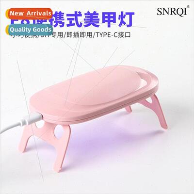 F8 Mini Portable Nail Lamp 8W Dual ght Source Quick Dry ght