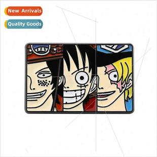 ffy King metal badge Thieves the Ace Anime Saab around