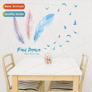 stickers living room New creative wall bedroom com removable