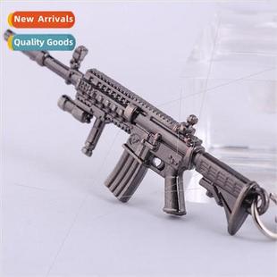 small 6cm weapon Metal pendant mold keychain gun