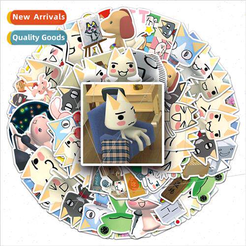 50 pcs of Toro cat Toro game around cartoon animals waterpro