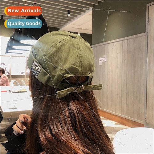 Summer thin section without brim melon skin cap landlord cap