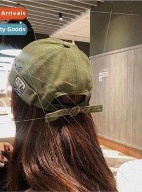 Summer thin section without brim melon skin cap landlord cap