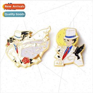 the Conan Kidd anime Detective glow brooch Monster dark