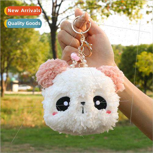 Mini bubble panda Korean cartoon cute girl plush coin purse