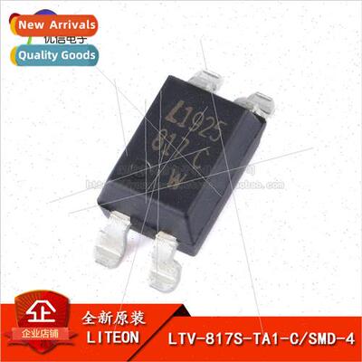 New al Genuine LTV-817S-TA1-C/SMD-4 Transistor Output Optoco