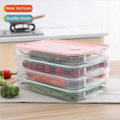 Dumpling Crisper Refrigerator Organizer Multi-Layer Dumpling