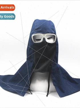 Anti-dust protective cover hood shawl cap work work mask hat