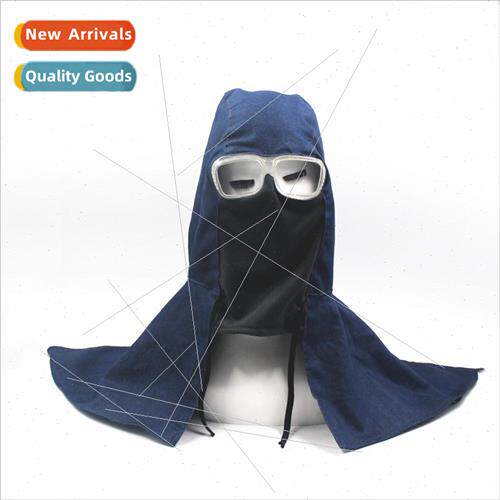 Anti-dust protective cover hood shawl cap work work mask hat