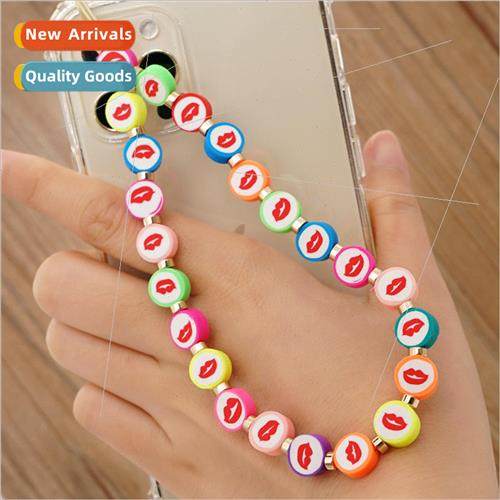 22 new wind mixed color soft ceramic lips personalized cell