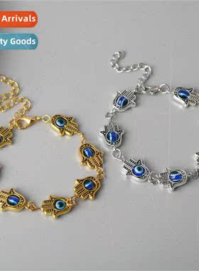 Fatima Hand Devils Eye Bracelet Jewelry Accessories  Fashion