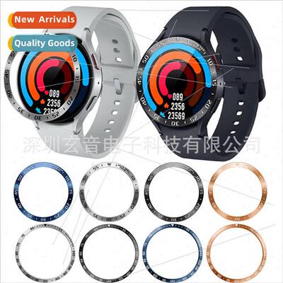 适用 Samsung Watch6 classic bezel scale ring mouth stainless