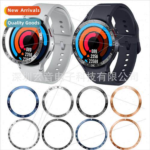 适用 Samsung Watch6 classic bezel scale ring mouth stainless