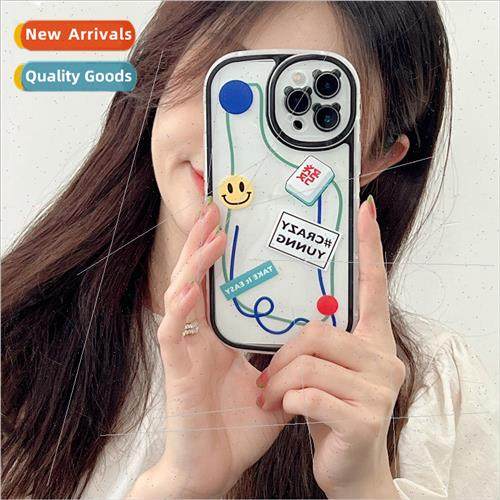 适用 iphone13promax line mahjong smiley apple 12 phone case