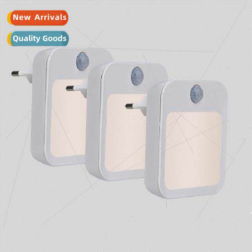 night light plug-in induction dimming light guide plate lumi