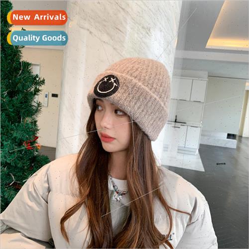 Show face small bag head knitted cap female 2022 fall and wi