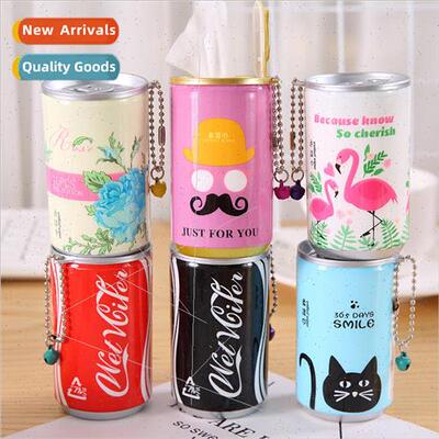 Filling Wet Wipes 30pcs Can Cartoon Can Hand Wipes Cleaning