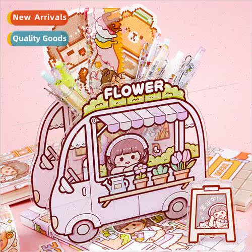Small spuds pencil organizer 适用 children girls acrylic pen
