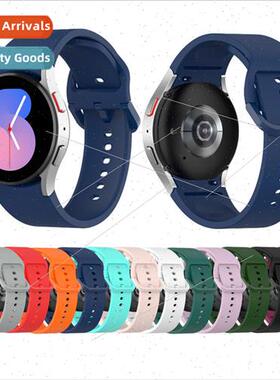 适用 Samsung Galaxy watch5 silicone watch band Watch4 classi