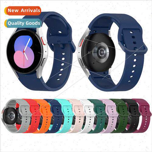 适用 Samsung Galaxy watch5 silicone watch band Watch4 classi