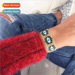 Personalized ethnic  Turkish evil eye religious totem handma