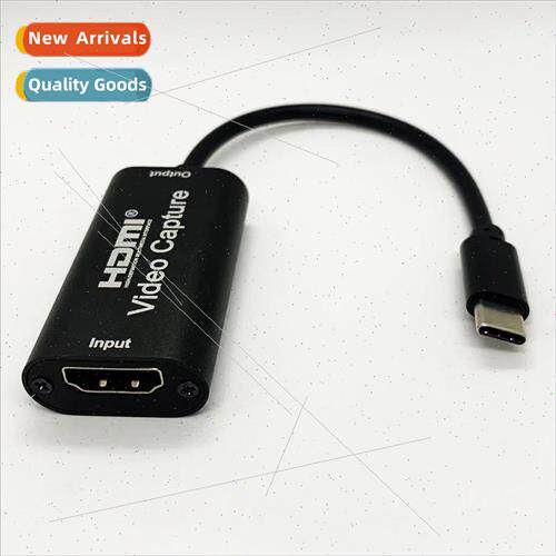 HDMI capture card with Type-c cable 4K input 1080p output vi