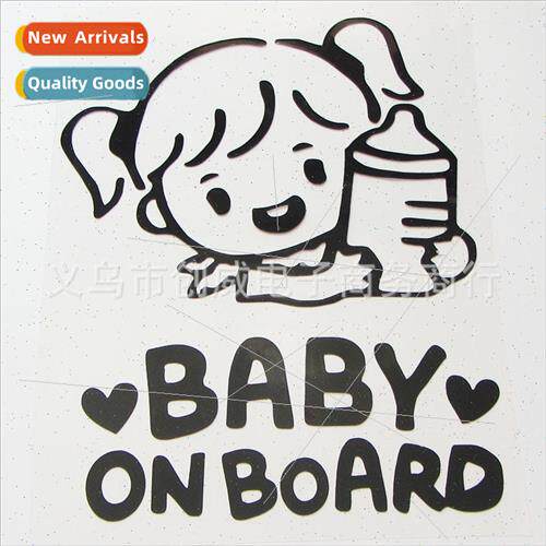 car stickers car reflective personalized warning baby in car