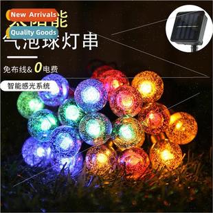 lights bubble ball led camping string outdoor solar