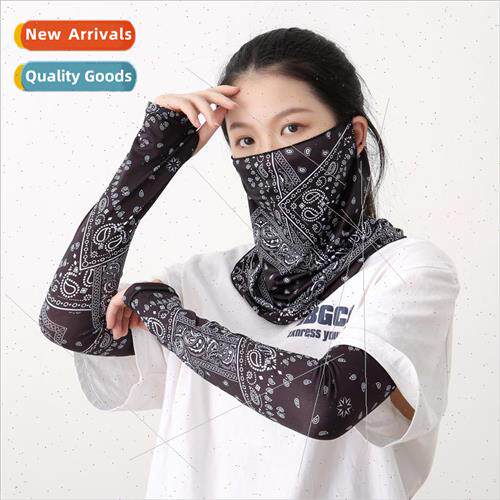 Sunscreen veil summer outdoor riding driving neck guard ladi