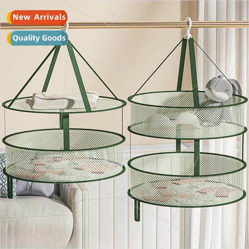 Clothes drying net drying socks artifact drying basket home